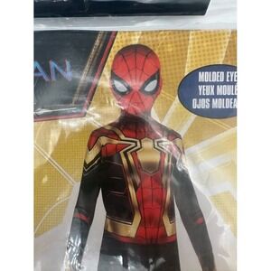 Marvel Spider-Man "No Way Home" Kids Costume Size 8 M Includes Suit and Mask New